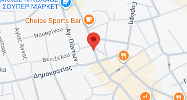 Location of business on map