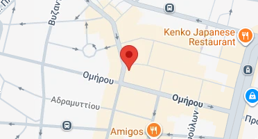 Location of business on map