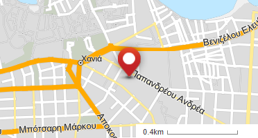 Χάρτης και σημείο της επιχείρησης