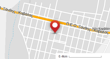 Location of business on map