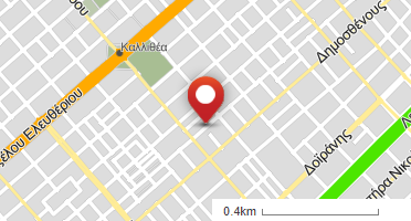 Location of business on map