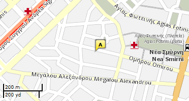 Χάρτης και σημείο της επιχείρησης