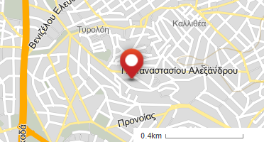Location of business on map