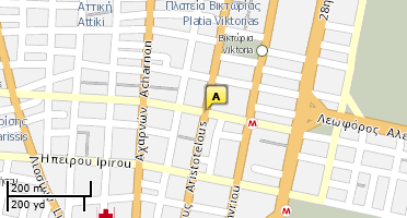 Location of business on map