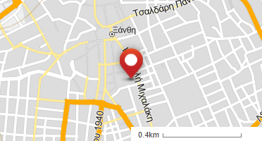 Location of business on map