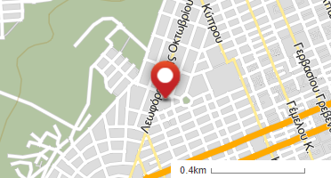 Location of business on map