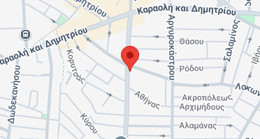 Location of business on map