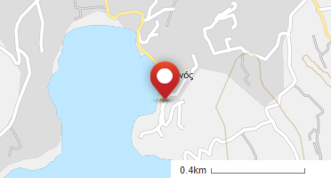 Location of business on map
