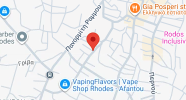 Location of business on map