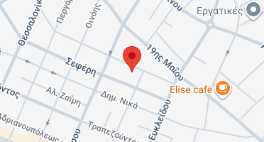 Location of business on map