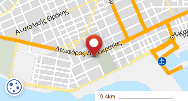 Location of business on map