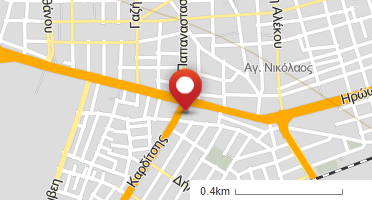 Location of business on map