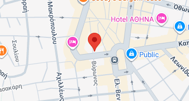Location of business on map