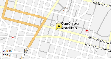 Χάρτης και σημείο της επιχείρησης