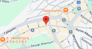 Location of business on map