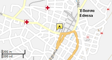 Χάρτης και σημείο της επιχείρησης