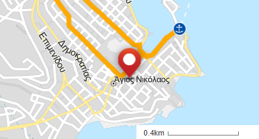 Location of business on map