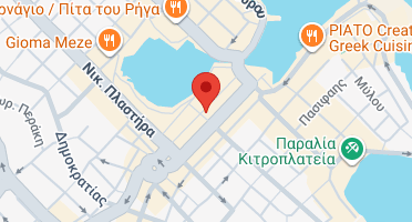 Location of business on map