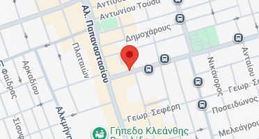 Location of business on map