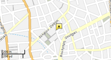 Location of business on map