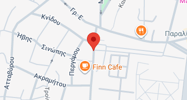 Location of business on map