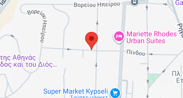 Location of business on map