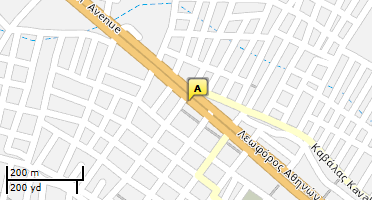 Location of business on map