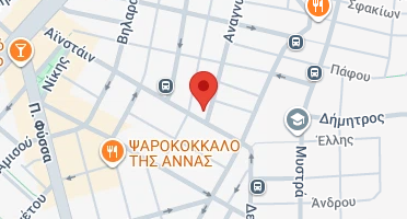 Location of business on map