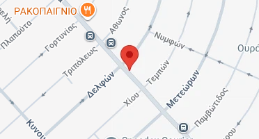 Location of business on map