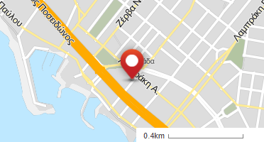 Location of business on map
