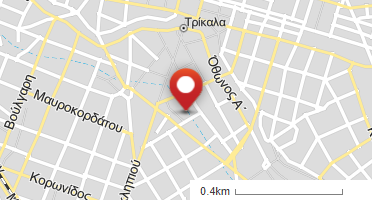 Location of business on map