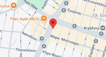 Location of business on map