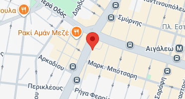 Location of business on map