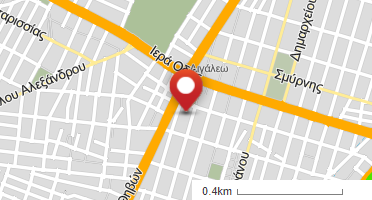Location of business on map