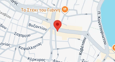 Location of business on map