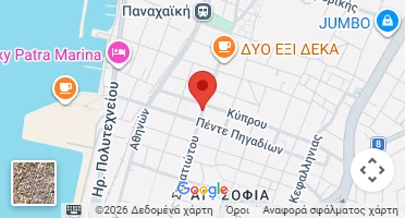 Χάρτης και σημείο της επιχείρησης