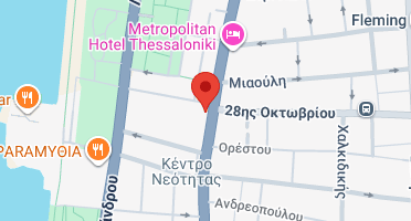 Location of business on map