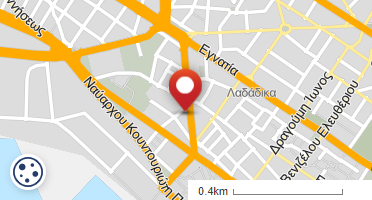 Location of business on map