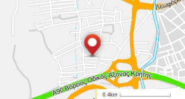 Location of business on map