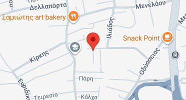 Location of business on map