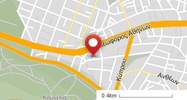 Location of business on map