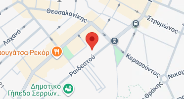 Location of business on map