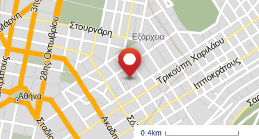 Location of business on map