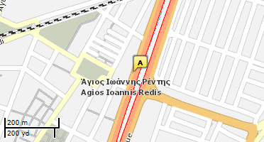 Location of business on map