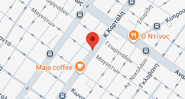 Location of business on map
