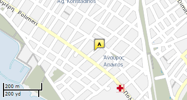 Χάρτης και σημείο της επιχείρησης