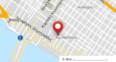 Location of business on map