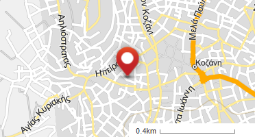 Location of business on map