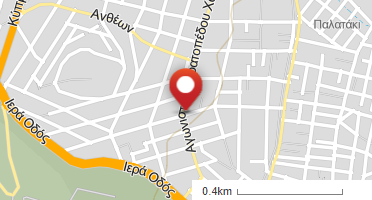 Location of business on map