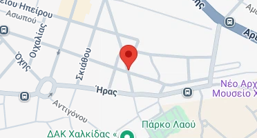 Location of business on map